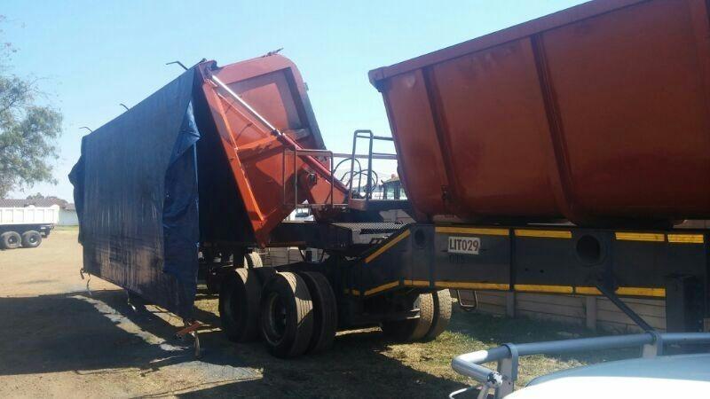 side tipper compete hydraulic installation