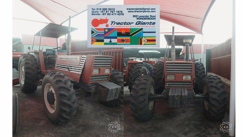 Fiat 100-90 4x4 used Tractor