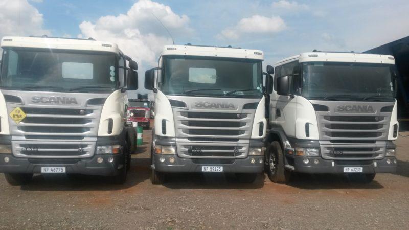 2010/13 SCANIA R500 TWINSTEER RIGID TRUCKS