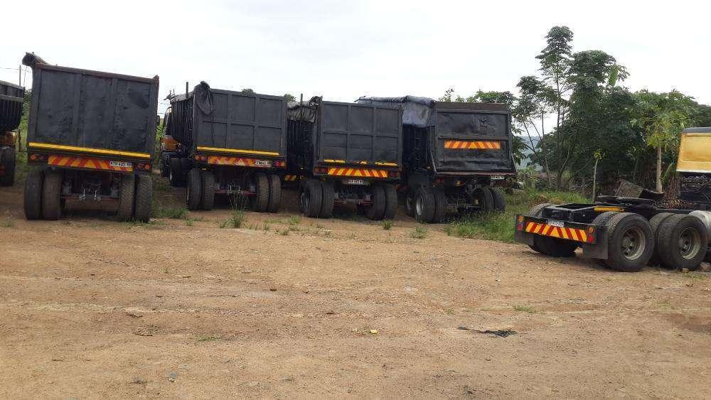 30 cube end tipper trailers for sale