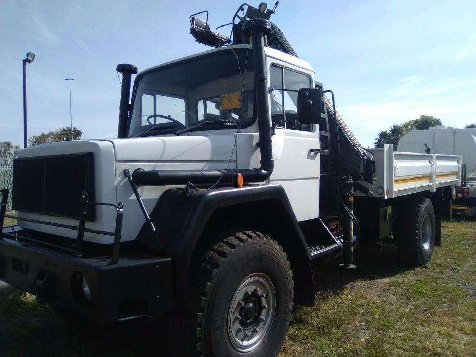 4X4 Dropside 1983 Samil SOMKI With Hiab Crane