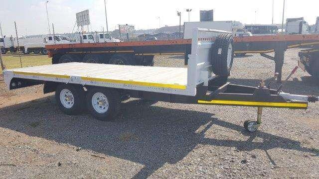 3.5 T Flat deck Truck trailer