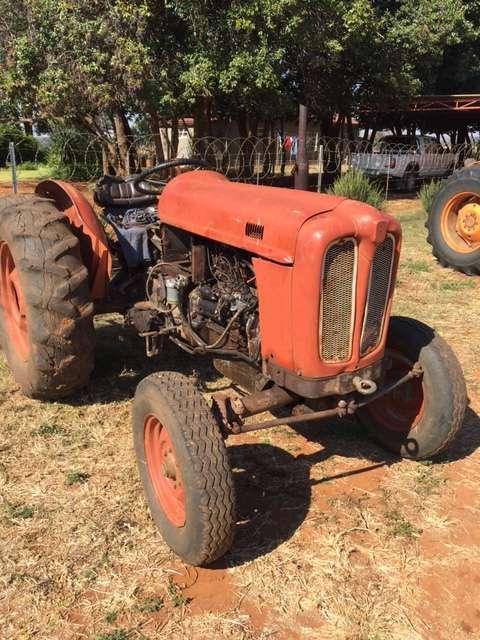 Classic Fiat tractor for smallholding