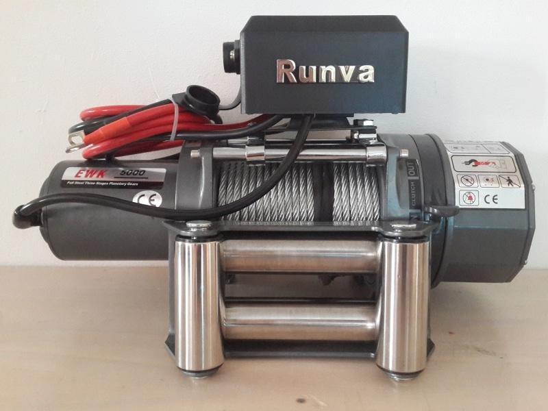 RUNVA EWK5000 LBS 12V ELECTRIC CABLE WINCH(D) - ON SPECIAL !!