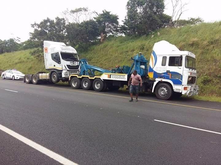 Erf heavy-duty breakdown tow truck