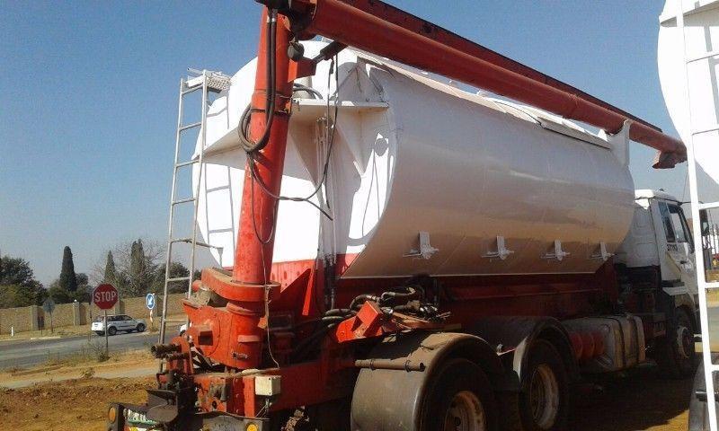 2 x GRAIN CARRIER TANKS FOR SALE....COMPLETE