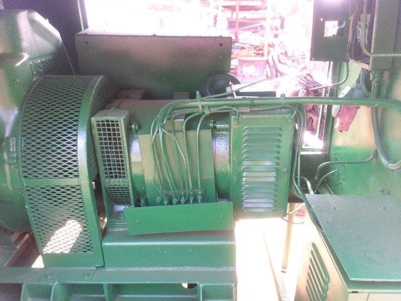Lister 3cyl 15kva diesel generator
