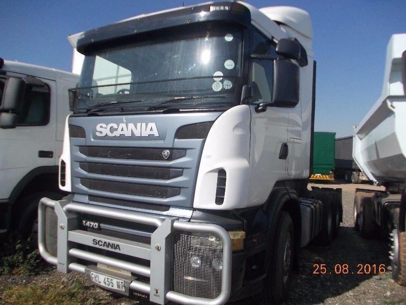 2010 Scania R500/R470 trucks for sale