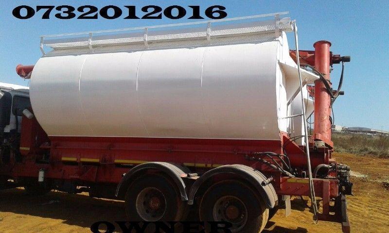 2 x GRAIN CARRIER TANKS FOR SALE....COMPLETE