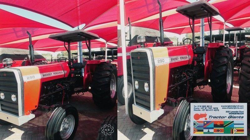 Canopy fitted 2wd Massey Ferguson 290 Tractor