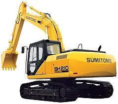 Sumitomo Excavator windscreens for sale