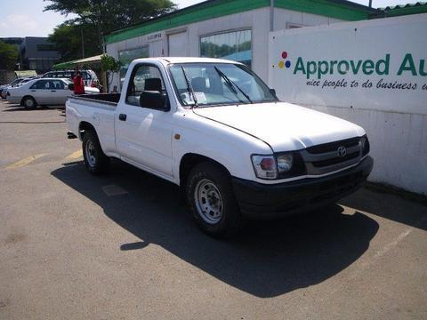 AA2169 2003 Toyota HILUX 2400 4X4 P/U S/C for Sale at Approved Auto