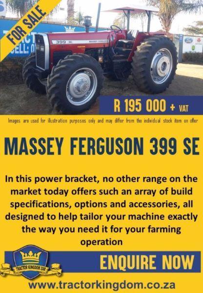 Massey Ferguson 399 SE Second Hand Tractor