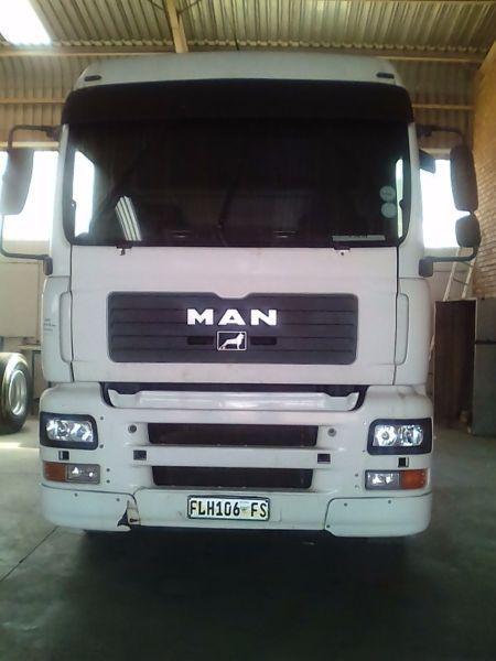 SPOIL YOUR SELF WITH OPTIONS OF MAN TGA'S STANDING IN OUR YARD