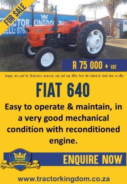 Fiat 640 Used Tractor