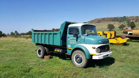 Mercedes Benz 6cube tipper ADE 352 non turbo