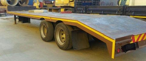 Hendred Lowbed double axle trailer