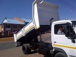 Having problems with hydraulics the truck can't tip just call 0817054782 and its solved