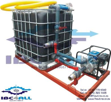 1000l Litre Waste / Sewerage Water Pump, Store & Transport / Honey Sucker-1000lt tank/tenk