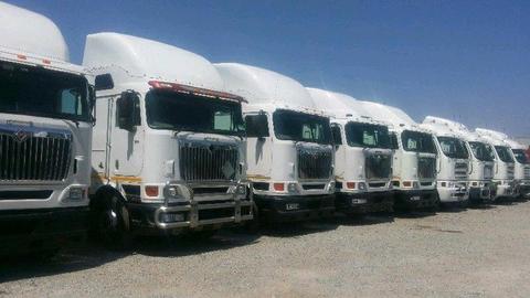 Trucks and Trailers with contract