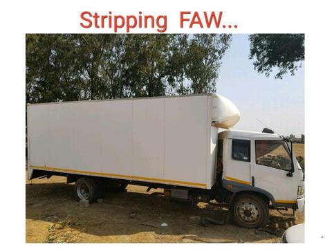 Stripping FAW 8ton Truck
