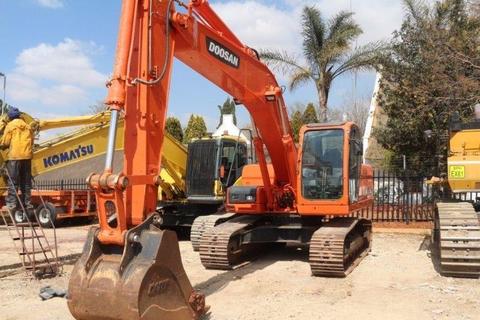 2014 Doosan DX220A Excavator 1715 Hrs: Morgado Plant Hire CC Business Rescue Online Auction: 14 Sep