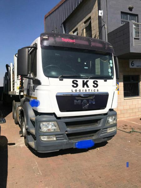 2010 MAN 27.440 TGS Truck BBS-LX with Crane and Trailer for sale