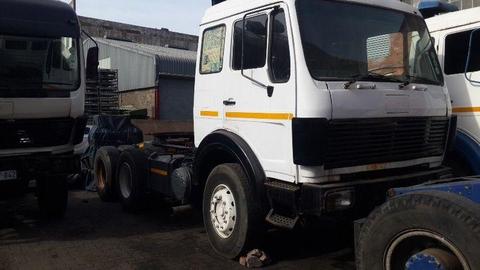 mercedes 2633 double diff truck