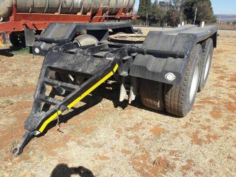 Used Henred Fruehauf Double Axle Dolly Trailer for sale