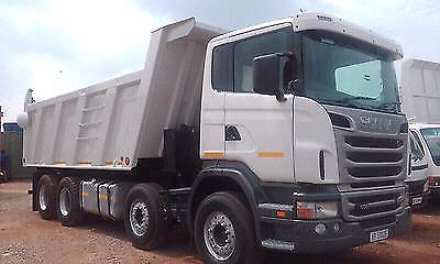 SCANIA R500 TWIN STEER 18 CUBE TIPPER TRUCK