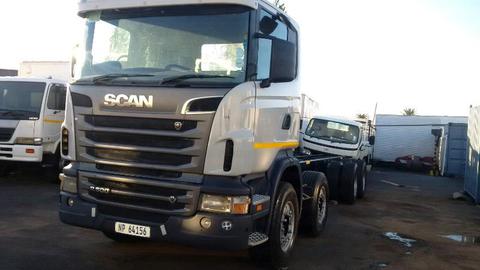 SCANIA R500 TWIN STEER RIGID TRUCK