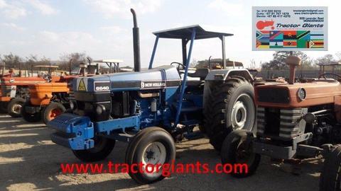 6640 New Holland and Slasher COMBO-For sale