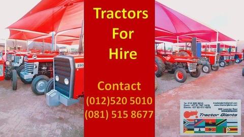 Rent a Tractor at Tractor Giants