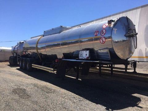 Used 1994 Stainless Steel 316 Semi and Pup Tankers for sale