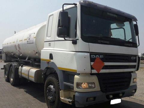 Used 2005 DAF Rigid with 18 000LT Tank for sale