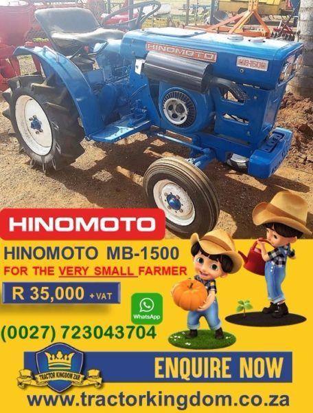 Pre-owned Hinomoto MB1500 Tractor