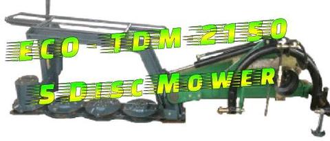 New TDM-2.15 meter 5 disc mower