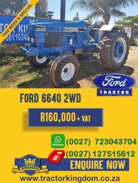 Ford 6640 2X4 Tractor