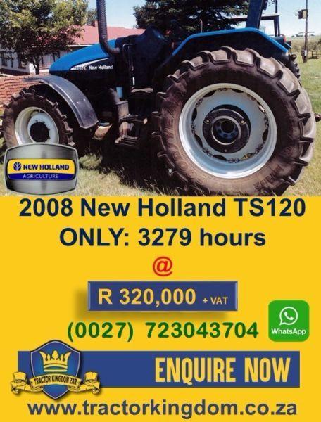 Second hand New Holland TS120 Tractor