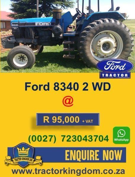 Second hand Ford 8340 Tractor