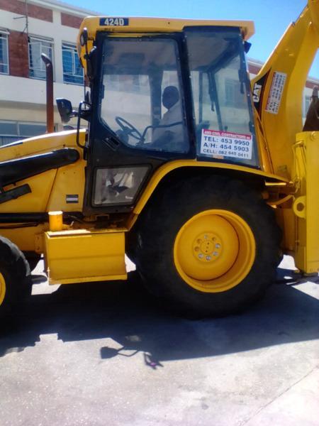 Cat 424d TLB 2005 clean