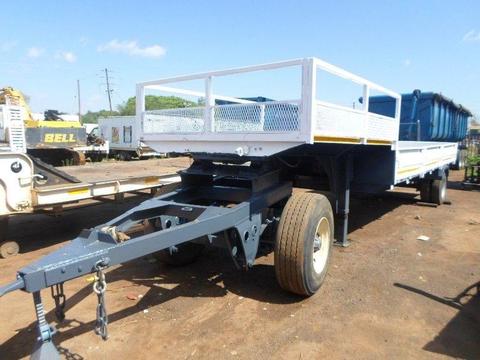 DROPSIDE TRAILER WITH DOLLY