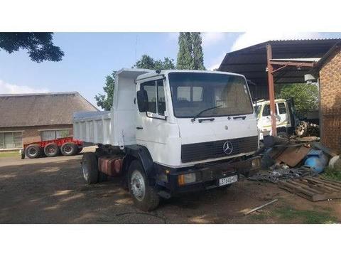 MERCEDES BENZ 1214 6CUBE TIPPER TRUCK