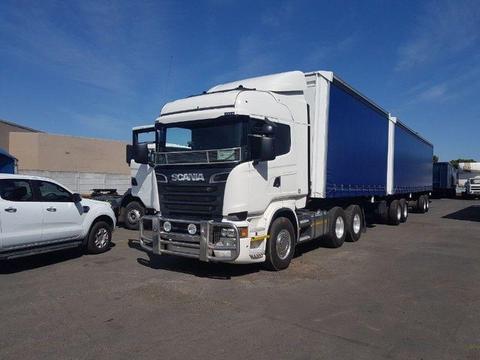 2014 Scania R500 with SA Truck Tautliner Combo