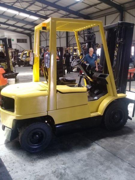 2.5 ton Hyster petrol forklift