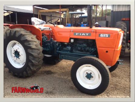 S2937 Orange Fiat 615 49kW/66Hp Pre-Owned Tractor