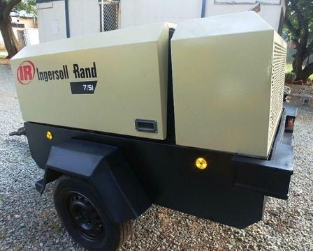 Ingersoll Rand 185CFM Mobile Air Compressor