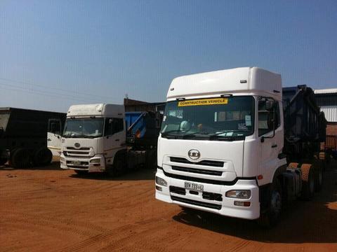 Renting Side Tipper Truck