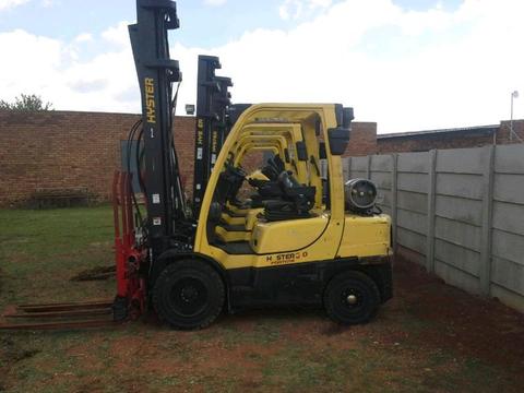 7x Hyster 3t Diesel forklifts available R125 000. 00 exclusive( Viewby appointment only)