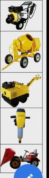 NEW CONSTRUCTION EQUIPMENT FOR SALE